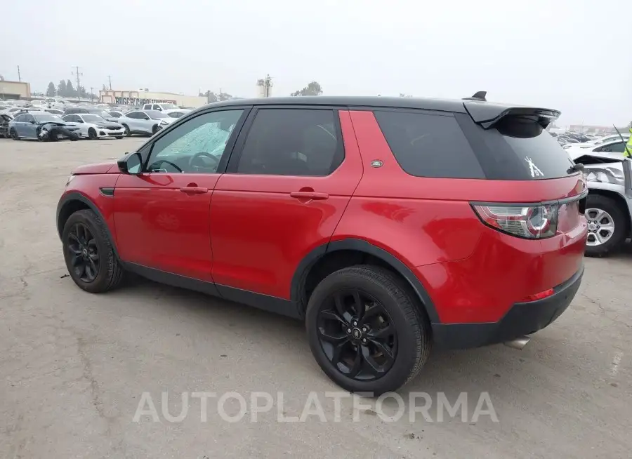 LAND ROVER DISCOVERY SPORT 2016 vin SALCR2BG5GH549187 from auto auction Iaai