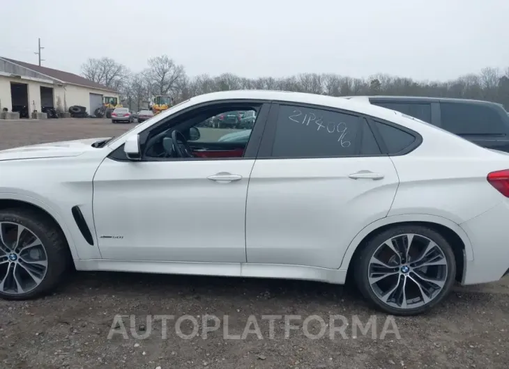 BMW X6 2019 vin 5UXKU6C5XKLP60508 from auto auction Iaai