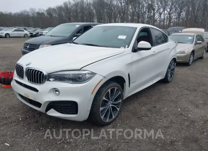 BMW X6 2019 vin 5UXKU6C5XKLP60508 from auto auction Iaai