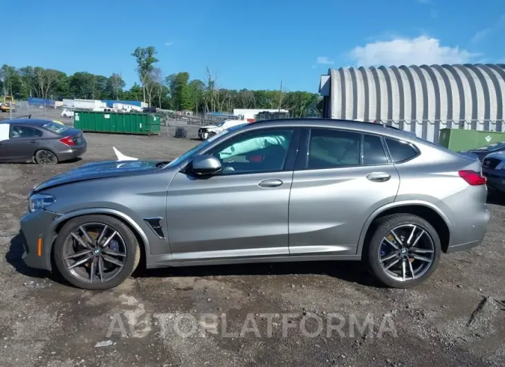 BMW X4 M 2020 vin 5YMUJ0C05L9B16623 from auto auction Iaai