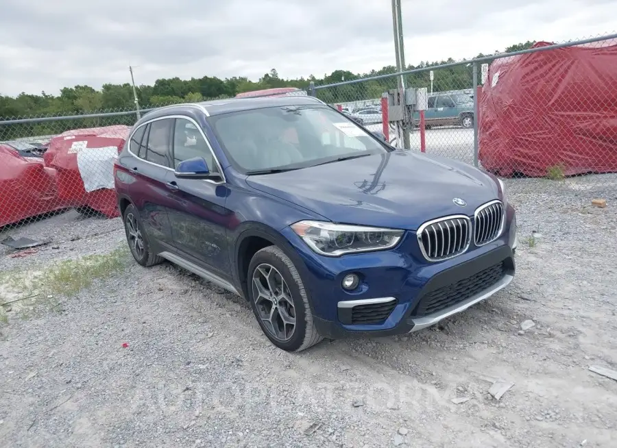 BMW X1 2018 vin WBXHT3C33J5F88052 from auto auction Iaai