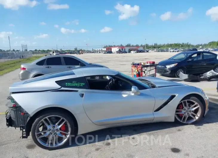 CHEVROLET CORVETTE 2019 vin 1G1YB2D72K5121434 from auto auction Iaai