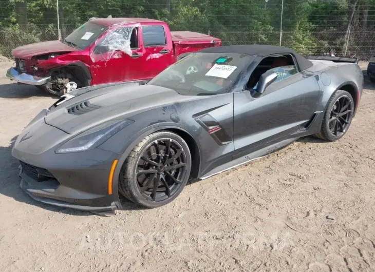 CHEVROLET CORVETTE 2019 vin 1G1YY3D75K5100985 from auto auction Iaai