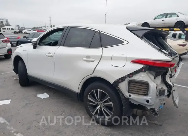 TOYOTA VENZA 2021 vin JTEAAAAH6MJ011110 from auto auction Iaai