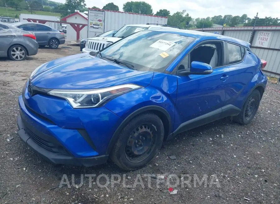 TOYOTA C-HR 2019 vin NMTKHMBXXKR081168 from auto auction Iaai