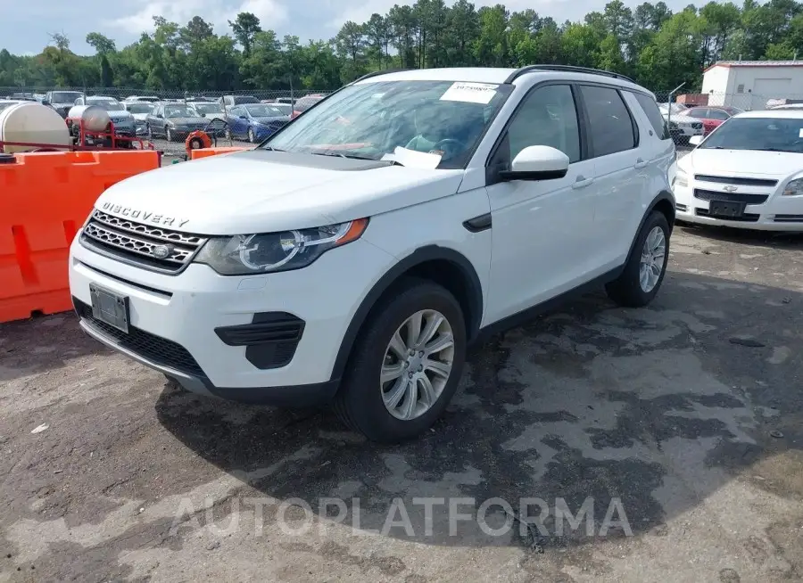 LAND ROVER DISCOVERY SPORT 2016 vin SALCP2BG0GH548728 from auto auction Iaai