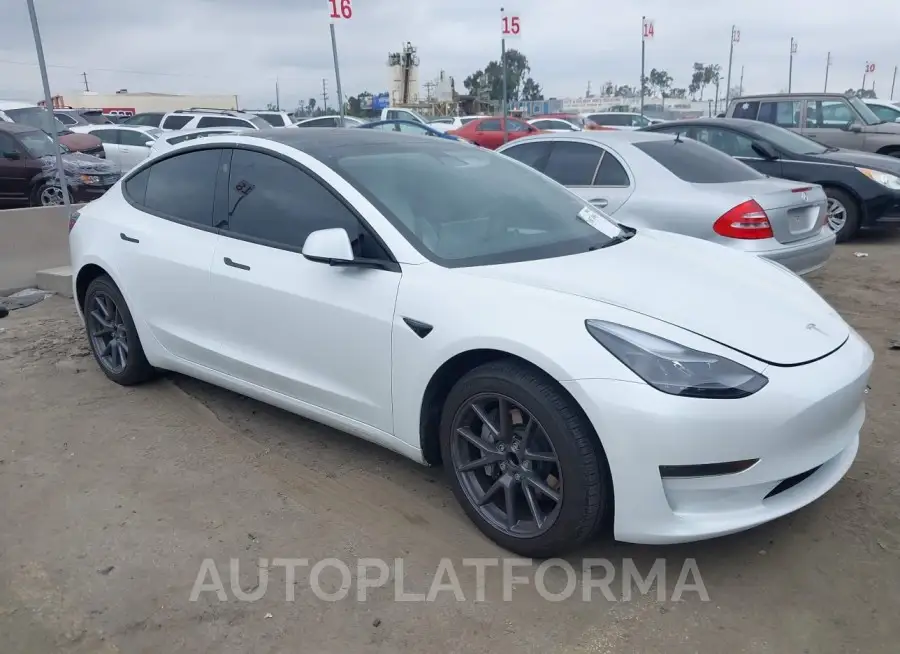 TESLA MODEL 3 2023 vin 5YJ3E1EA6PF638996 from auto auction Iaai