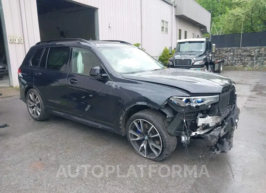 BMW X7 2021 vin 5UXCX6C06M9G13900 from auto auction Iaai