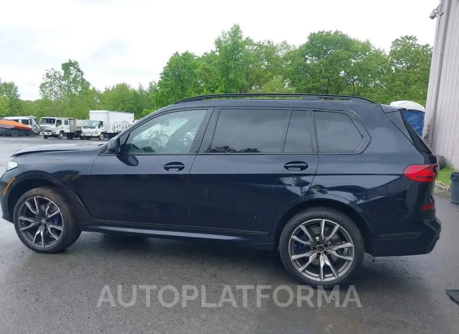 BMW X7 2021 vin 5UXCX6C06M9G13900 from auto auction Iaai