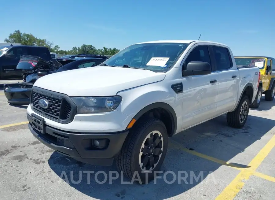 FORD RANGER 2021 vin 1FTER4EH2MLD37551 from auto auction Iaai