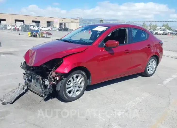 TOYOTA YARIS IA 2018 vin 3MYDLBYV6JY306696 from auto auction Iaai