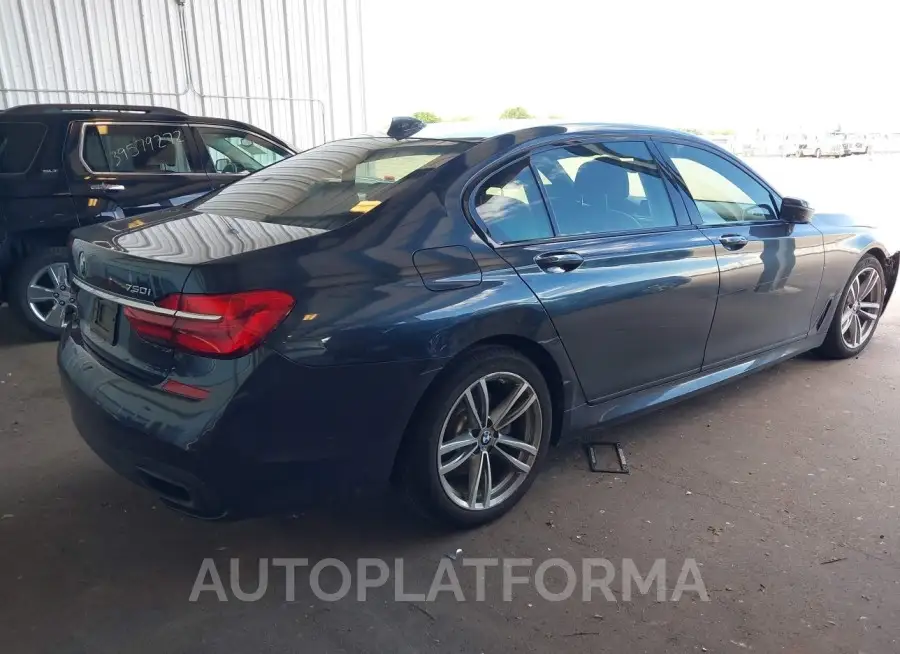 BMW 750I 2016 vin WBA7F2C56GG415211 from auto auction Iaai