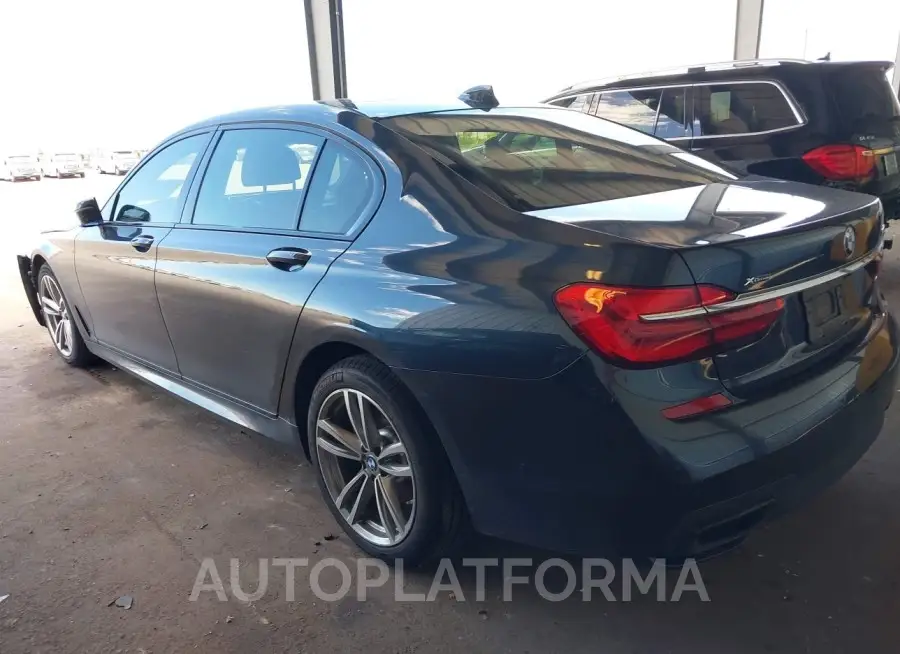 BMW 750I 2016 vin WBA7F2C56GG415211 from auto auction Iaai