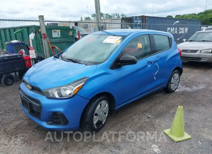 CHEVROLET SPARK 2017 vin KL8CA6SA1HC728268 from auto auction Iaai