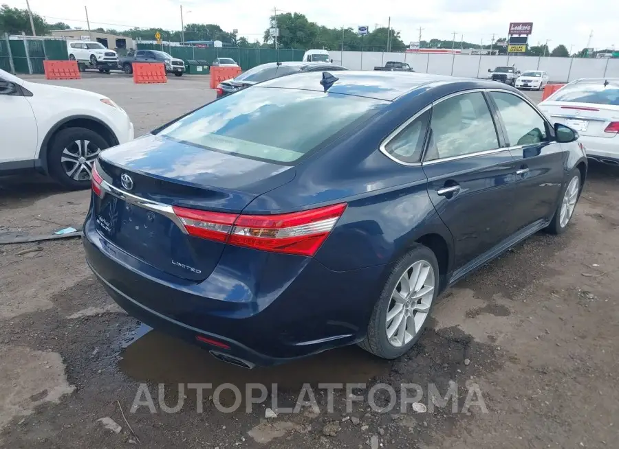 TOYOTA AVALON 2015 vin 4T1BK1EB6FU188765 from auto auction Iaai