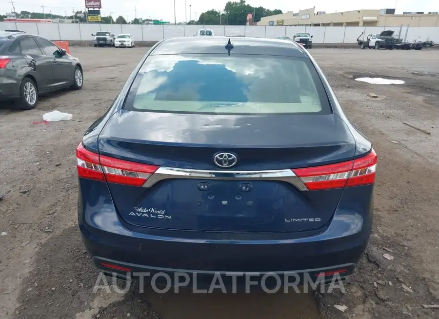 TOYOTA AVALON 2015 vin 4T1BK1EB6FU188765 from auto auction Iaai