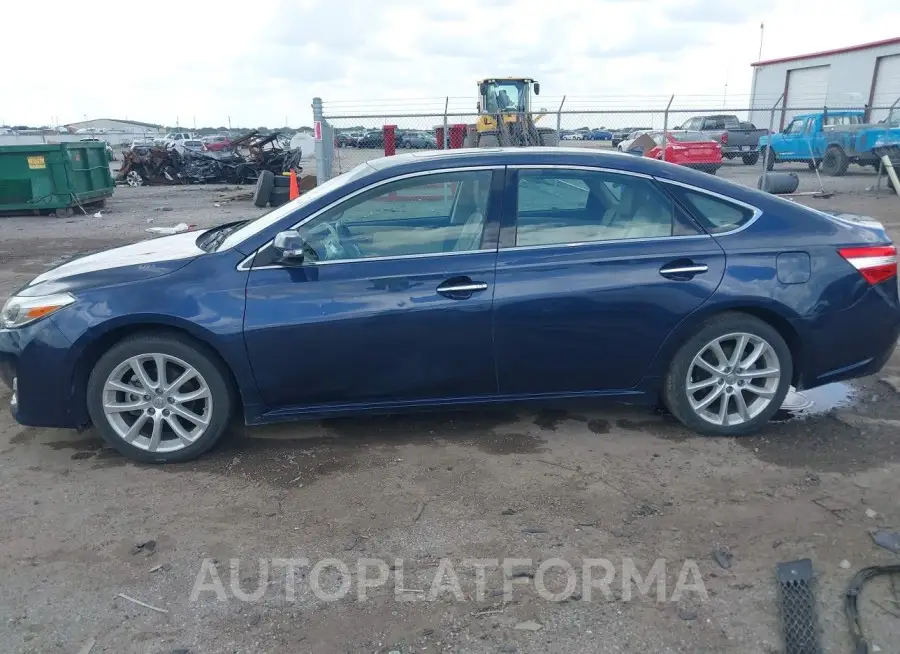 TOYOTA AVALON 2015 vin 4T1BK1EB6FU188765 from auto auction Iaai