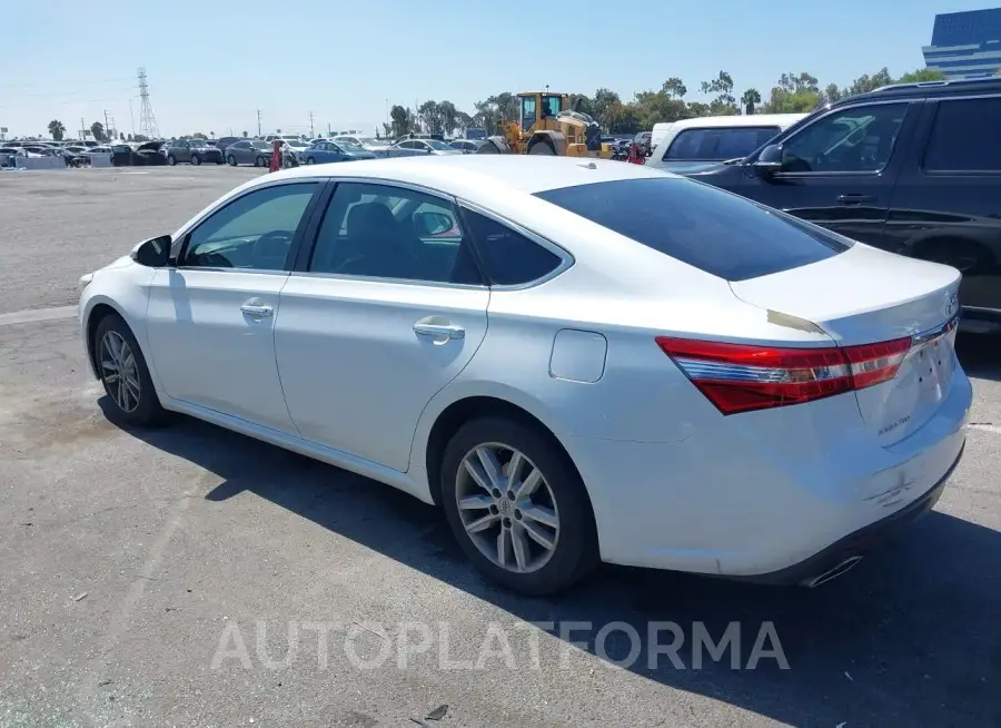 TOYOTA AVALON 2015 vin 4T1BK1EBXFU161343 from auto auction Iaai