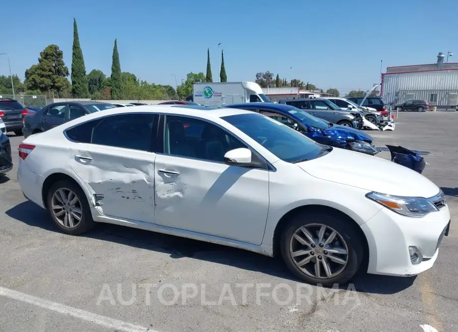 TOYOTA AVALON 2015 vin 4T1BK1EBXFU161343 from auto auction Iaai