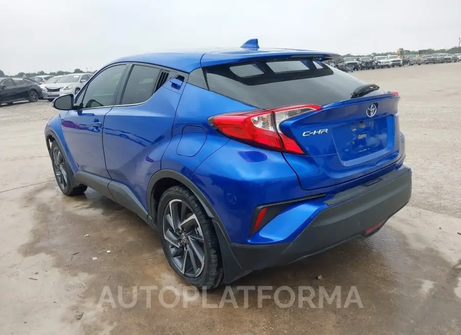 TOYOTA C-HR 2021 vin JTNKHMBX6M1113952 from auto auction Iaai