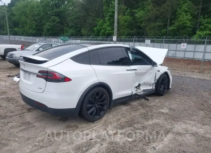 TESLA MODEL X 2017 vin 5YJXCAE22HF075396 from auto auction Iaai