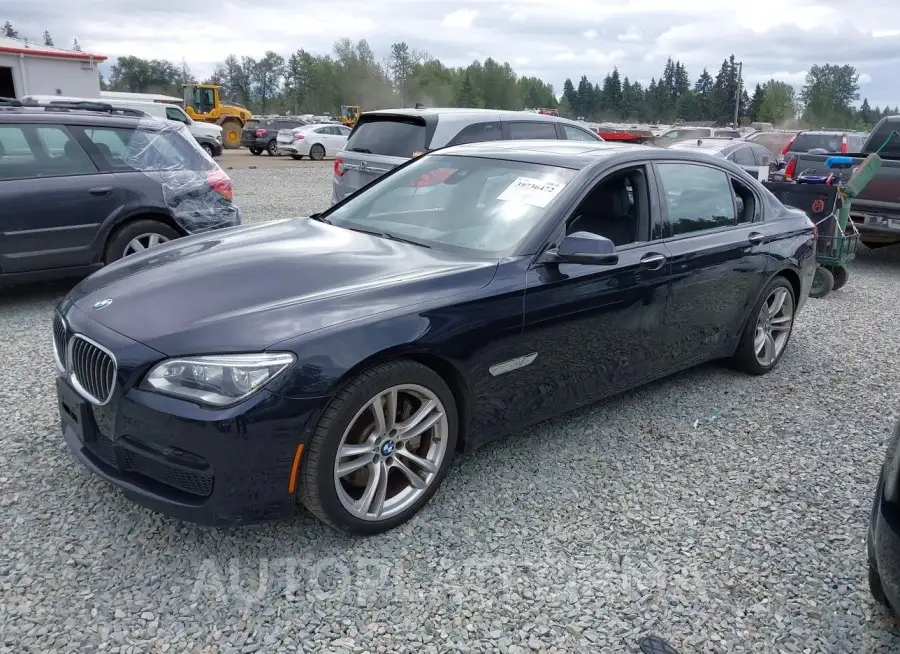 BMW 750LI 2015 vin WBAYE8C56FD781311 from auto auction Iaai