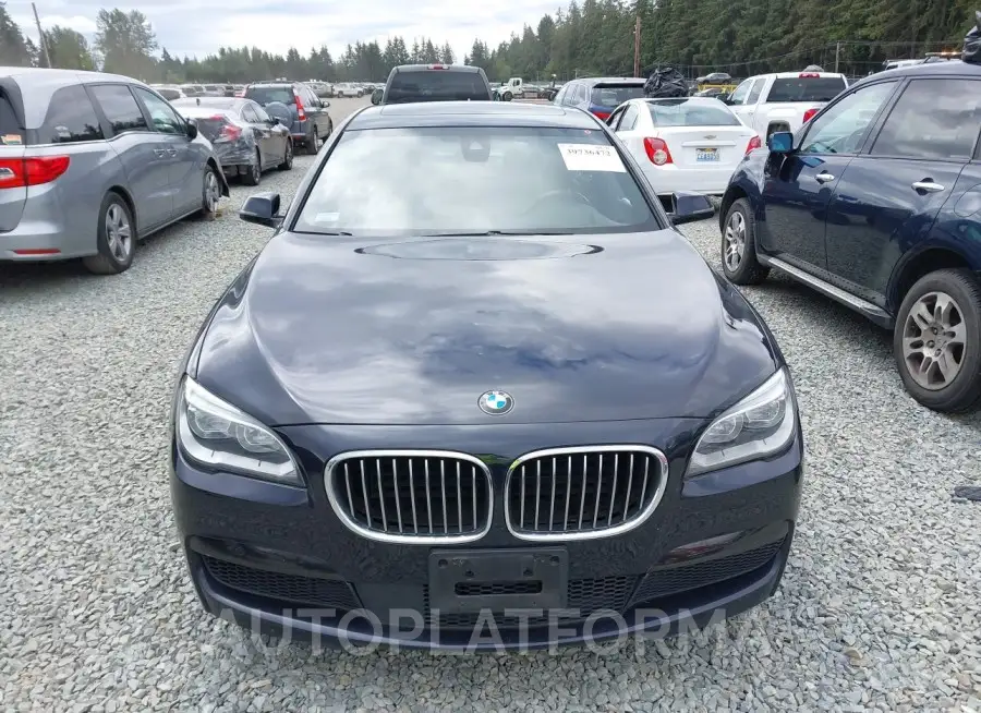 BMW 750LI 2015 vin WBAYE8C56FD781311 from auto auction Iaai