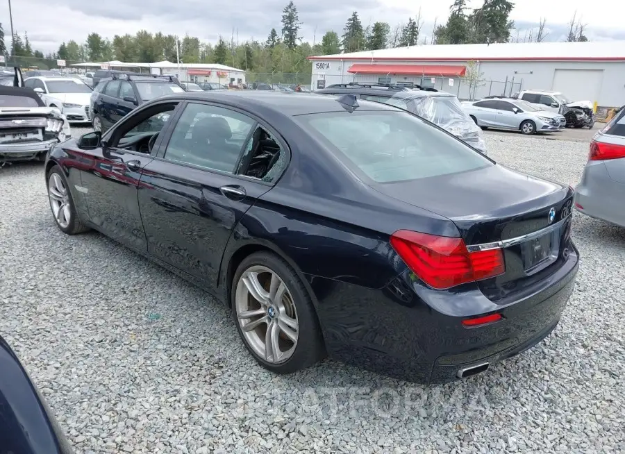 BMW 750LI 2015 vin WBAYE8C56FD781311 from auto auction Iaai