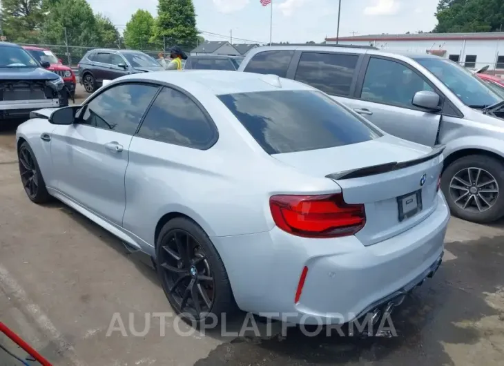 BMW M2 2021 vin WBS2U7C03M7G33778 from auto auction Iaai