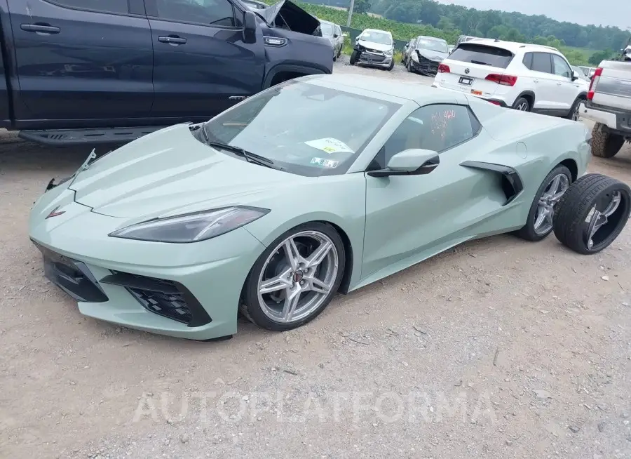 CHEVROLET CORVETTE STINGRAY 2024 vin 1G1YB3D48R5106765 from auto auction Iaai