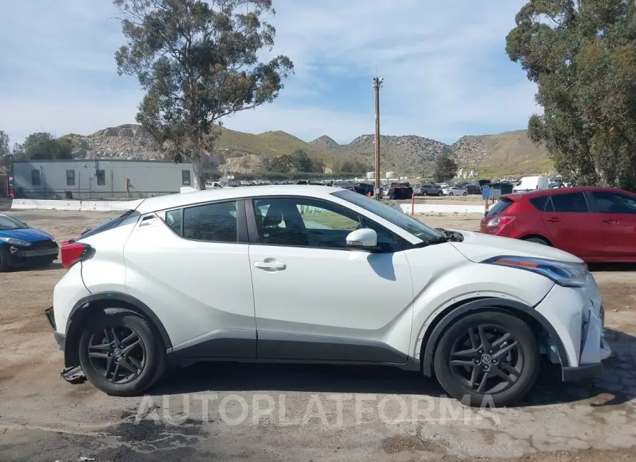 TOYOTA C-HR 2021 vin JTNKHMBX6M1101185 from auto auction Iaai