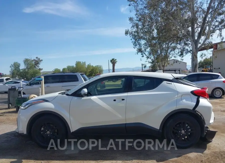 TOYOTA C-HR 2021 vin JTNKHMBX6M1101185 from auto auction Iaai