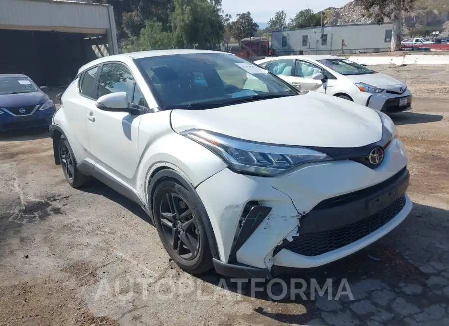 TOYOTA C-HR 2021 vin JTNKHMBX6M1101185 from auto auction Iaai