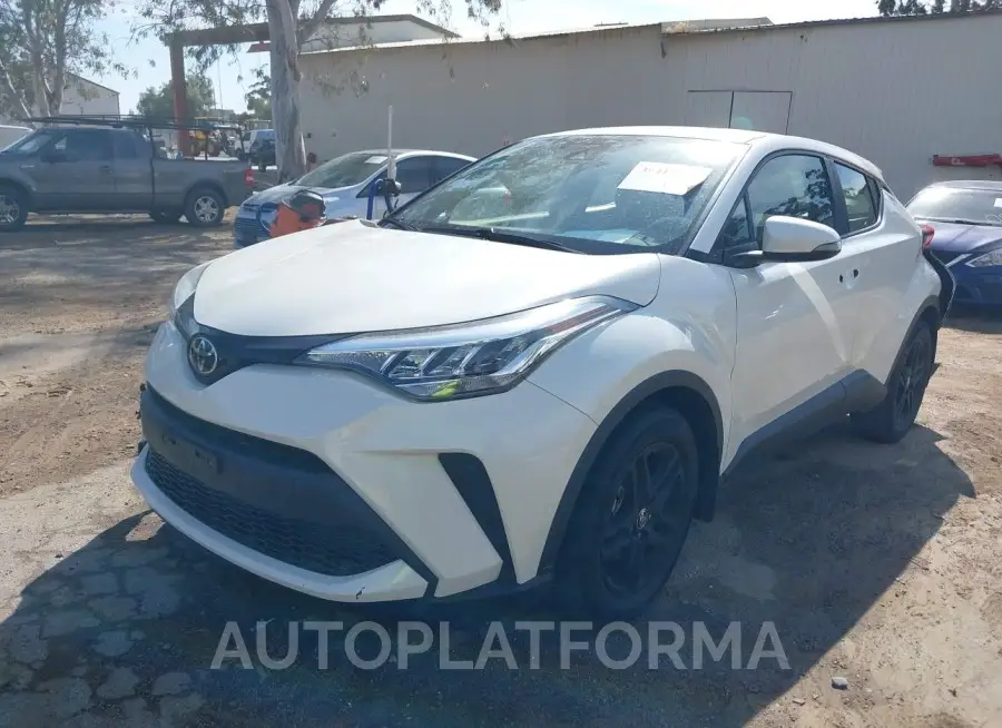 TOYOTA C-HR 2021 vin JTNKHMBX6M1101185 from auto auction Iaai