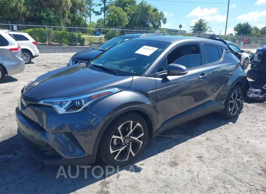 TOYOTA C-HR 2019 vin JTNKHMBX9K1048009 from auto auction Iaai