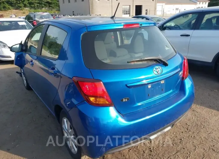 TOYOTA YARIS 2015 vin VNKKTUD32FA051411 from auto auction Iaai