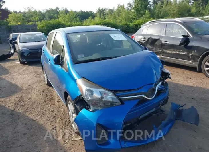 TOYOTA YARIS 2015 vin VNKKTUD32FA051411 from auto auction Iaai