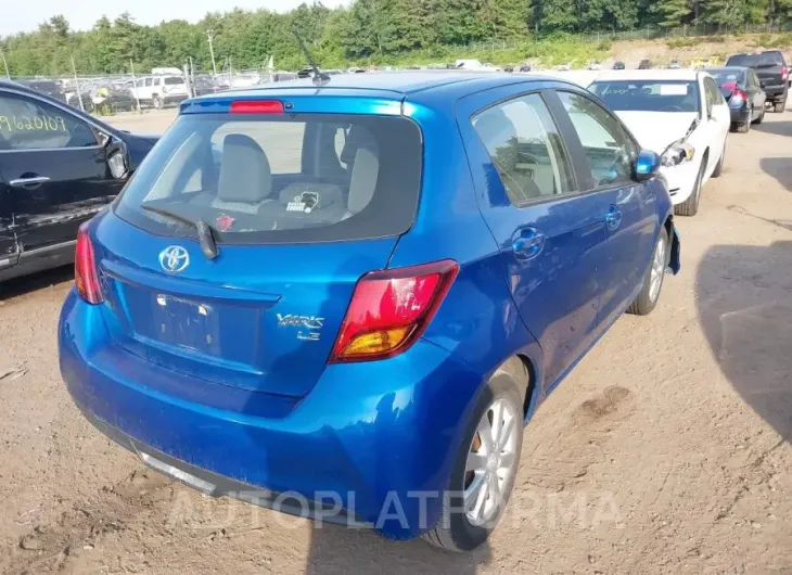 TOYOTA YARIS 2015 vin VNKKTUD32FA051411 from auto auction Iaai