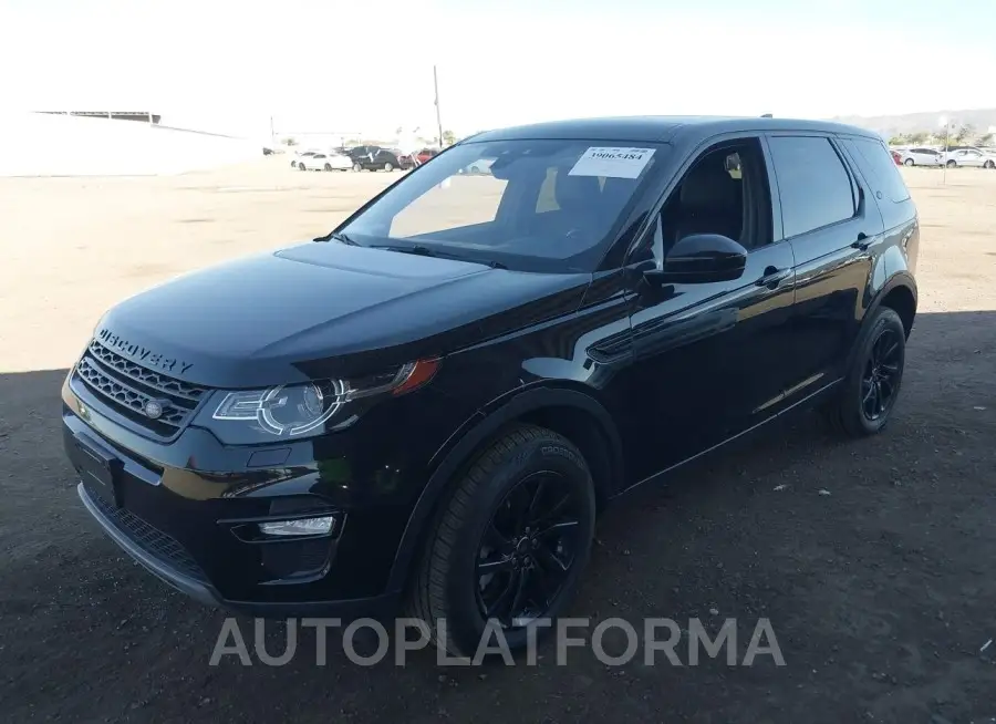 LAND ROVER DISCOVERY SPORT 2019 vin SALCR2FX0KH812785 from auto auction Iaai