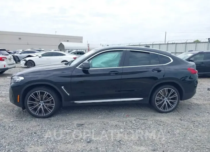 BMW X4 2022 vin 5UX33DT03N9K67223 from auto auction Iaai