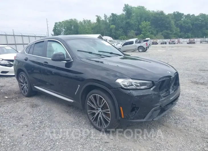 BMW X4 2022 vin 5UX33DT03N9K67223 from auto auction Iaai