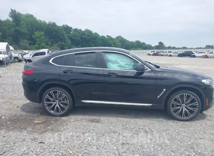 BMW X4 2022 vin 5UX33DT03N9K67223 from auto auction Iaai