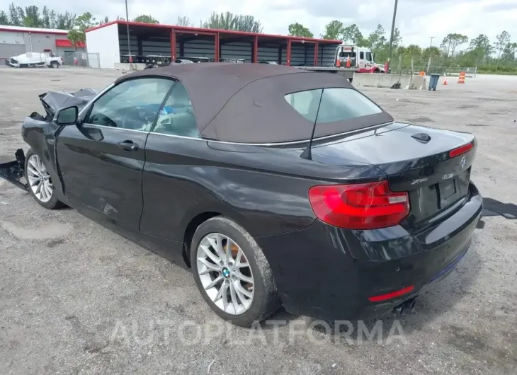 BMW 228I 2016 vin WBA1L9C50GV767378 from auto auction Iaai