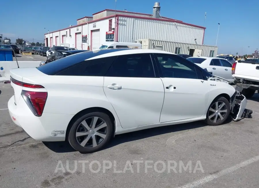 TOYOTA MIRAI 2017 vin JTDBVRBD1HA001677 from auto auction Iaai