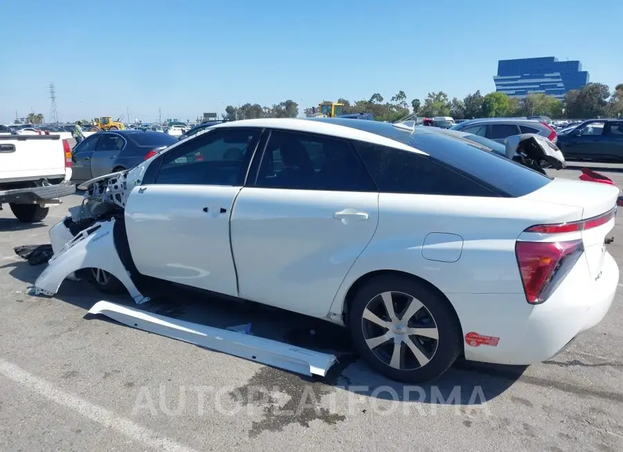 TOYOTA MIRAI 2017 vin JTDBVRBD1HA001677 from auto auction Iaai