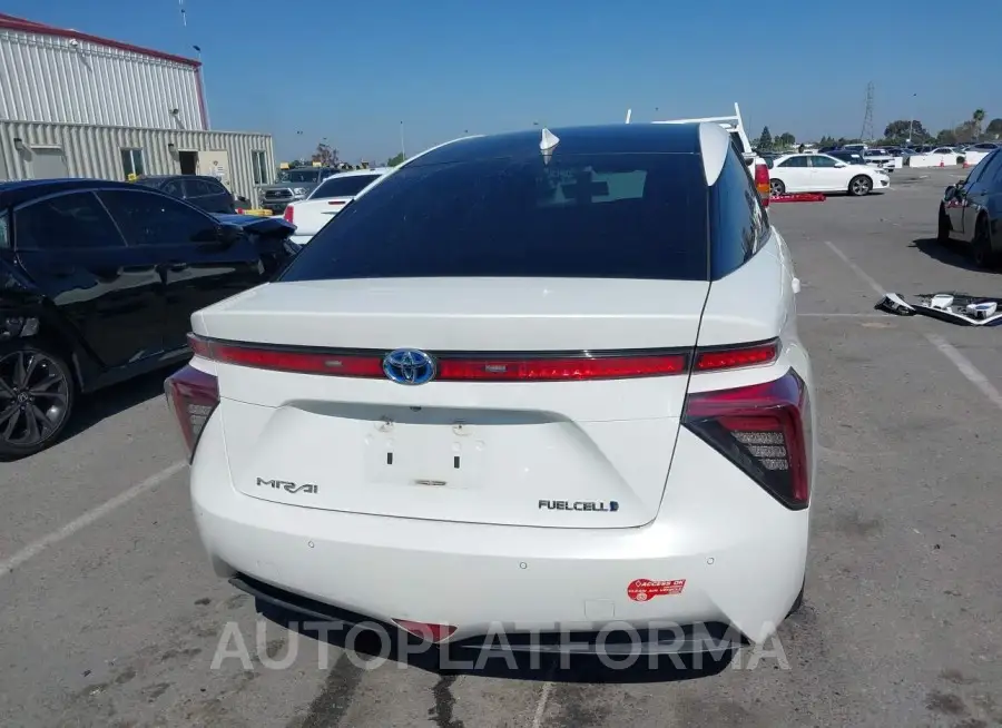 TOYOTA MIRAI 2017 vin JTDBVRBD1HA001677 from auto auction Iaai