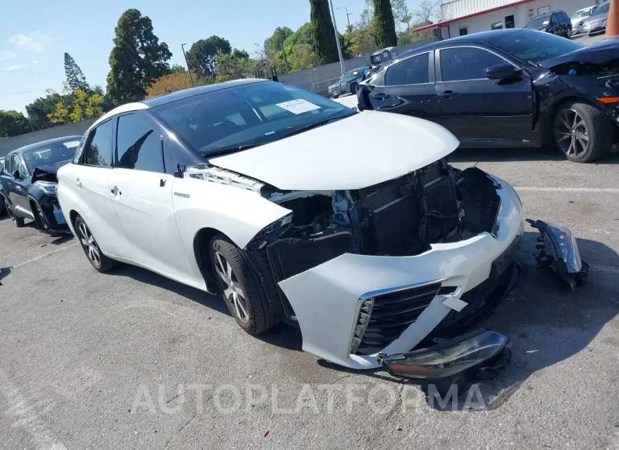 TOYOTA MIRAI 2017 vin JTDBVRBD1HA001677 from auto auction Iaai