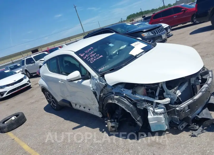 TOYOTA C-HR 2019 vin JTNKHMBX0K1036962 from auto auction Iaai