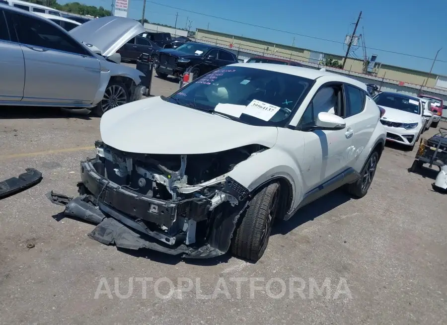 TOYOTA C-HR 2019 vin JTNKHMBX0K1036962 from auto auction Iaai