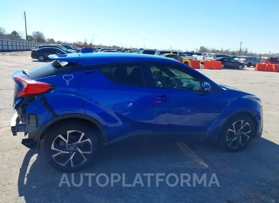 TOYOTA C-HR 2019 vin JTNKHMBX4K1016701 from auto auction Iaai